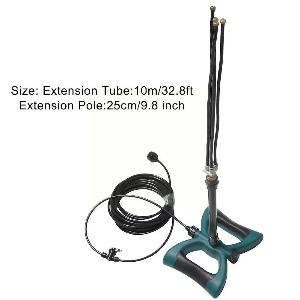 

Outdoor Standing Spray Nozzle Cooling System With 10M EU/US Atomized Garden Watering Rod Spray Extension Irrigation 25cm Pi L0S3