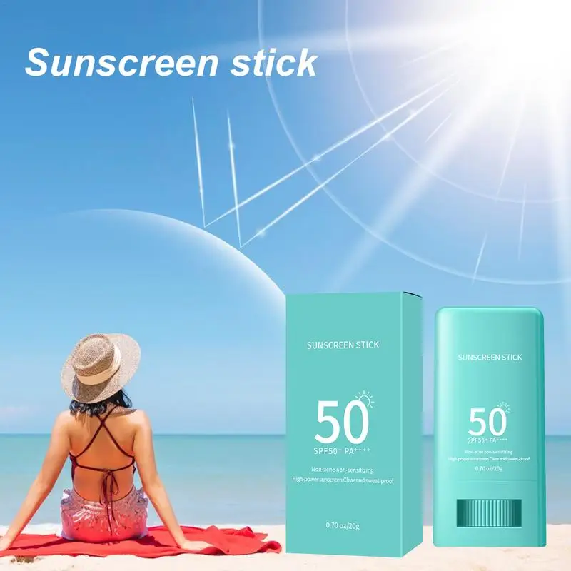 Солнцезащитная палочка для лица переносной солнцезащитный крем с SPF 50 летних
