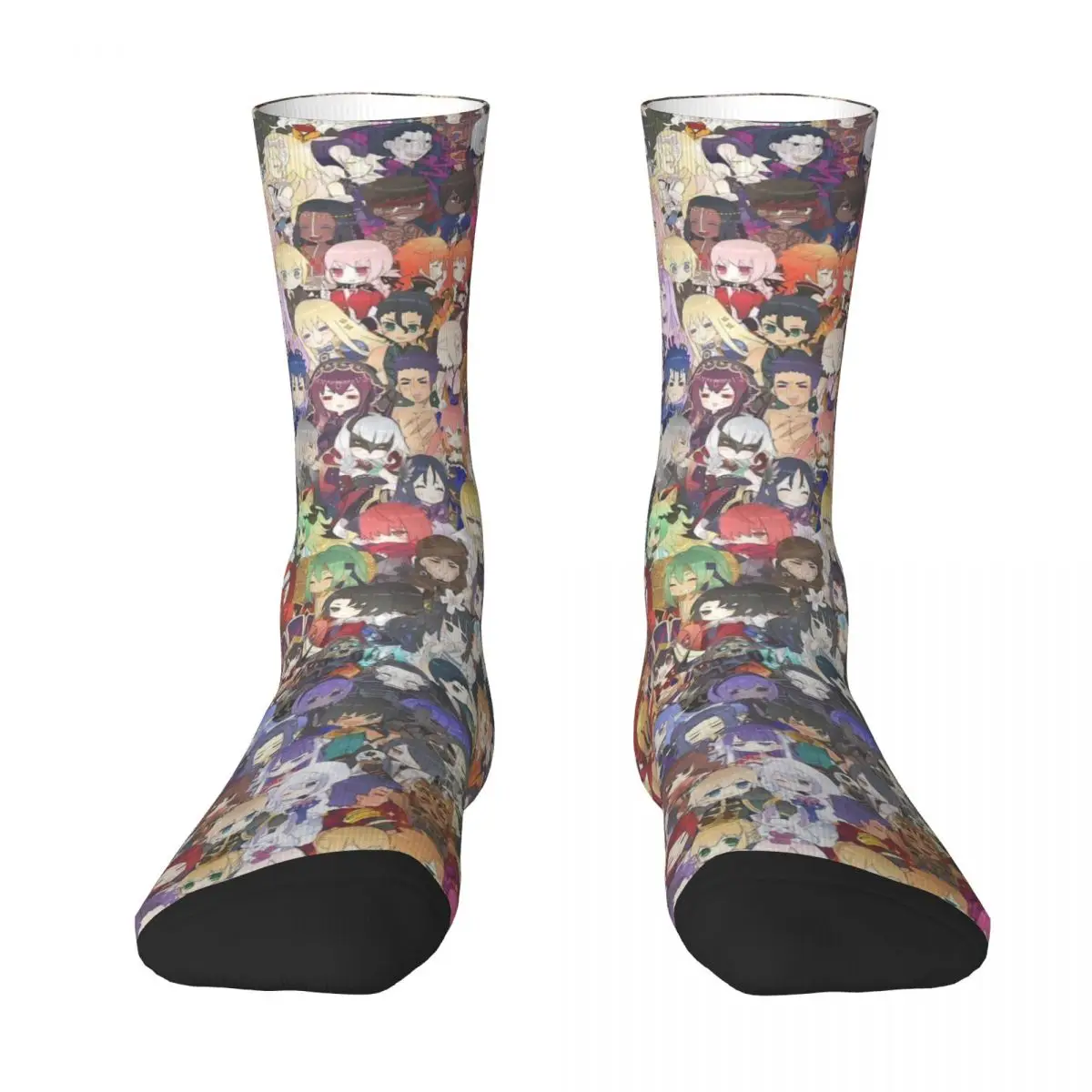 

Kawaii Characters Genshin Impact Socks Male Mens Women Winter Stockings Printed