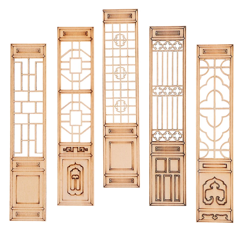 Миниатюрная модель экрана игрушки настольный дом деревянный декоративный декор