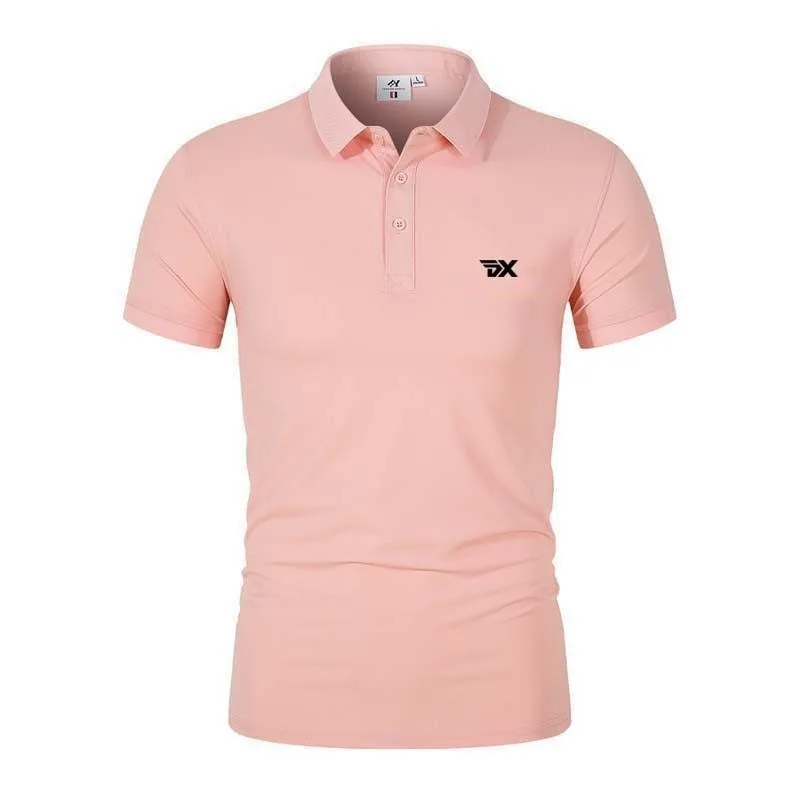 Golf men's summer polo shirt High quality casual business short sleeved T-shirt Fashion sports men's polo shirt s-4XL
