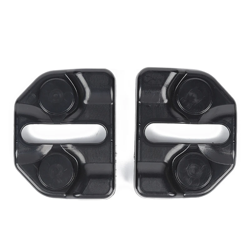 

Car Door Lock Cover Buckle Decoration Stickers For Suzuki Jimny 2007-2017 Accessories Black