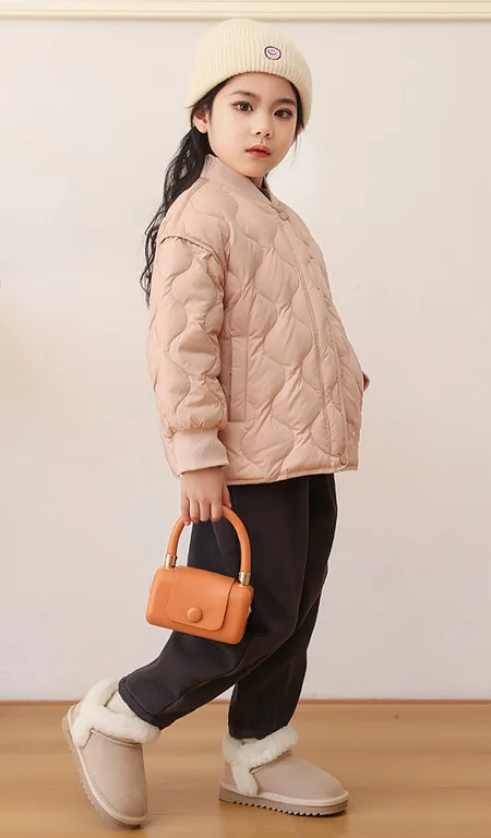 

Children's down jacket boys and girls' top coat winter baby boys and girls' clothing baseball down jacket cotton padded jacket