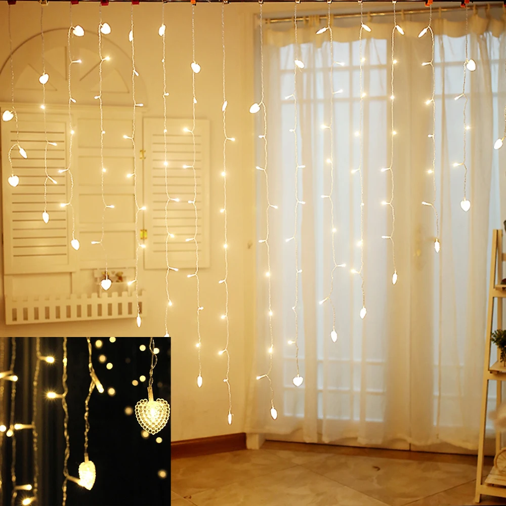 

ABXMAS Heart светодиодная гирлянда теплый белый