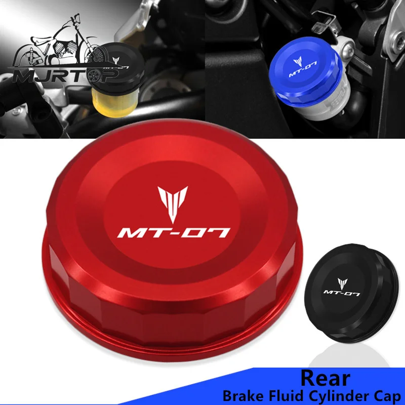 

For YAMAHA MT-07 MT07 MT 07 2014-2017 Accessories Rear Brake Master Reservoir Cover Motorcycle Fluid Cylinder Cap High Quality