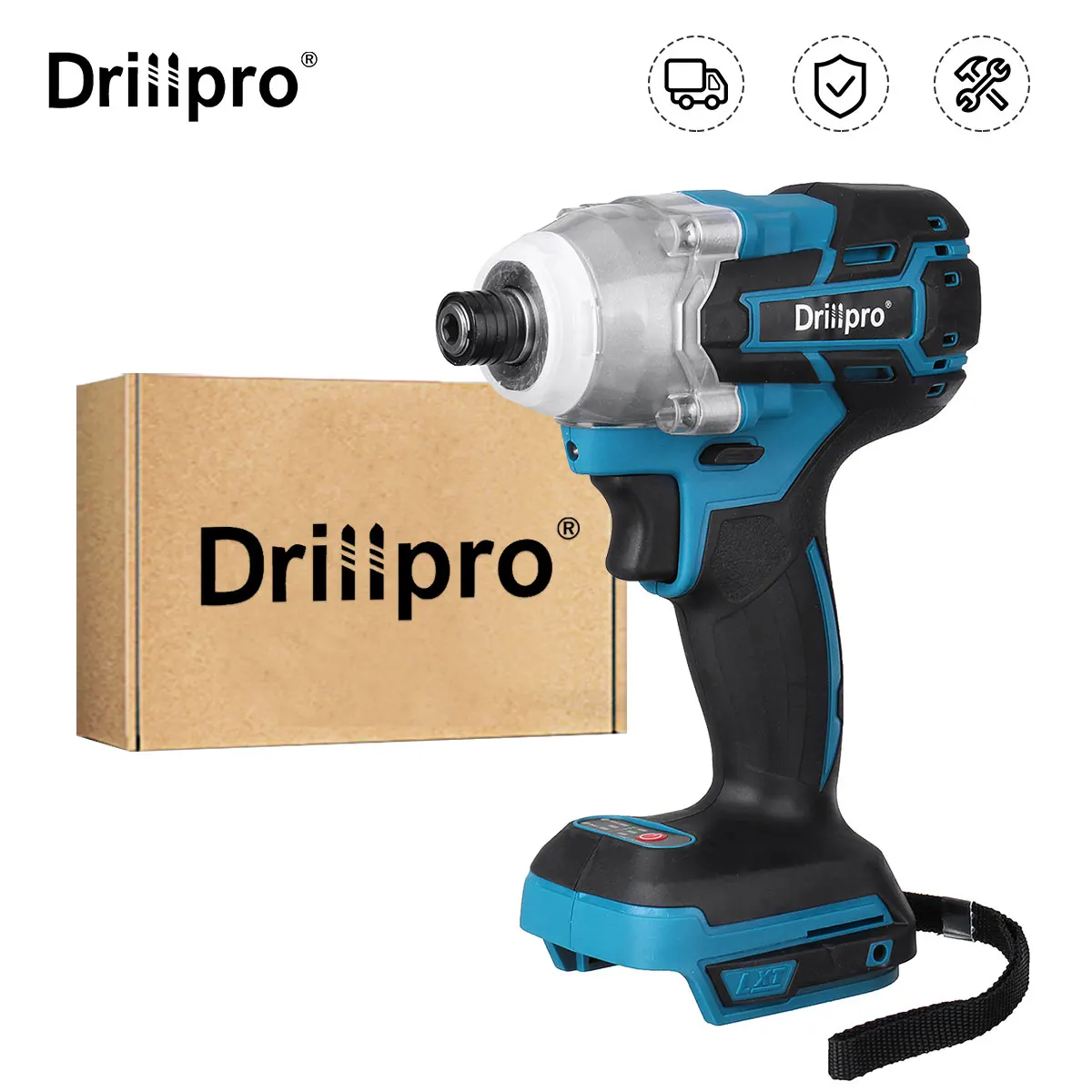 Аккумуляторный шуруповерт Drillpro