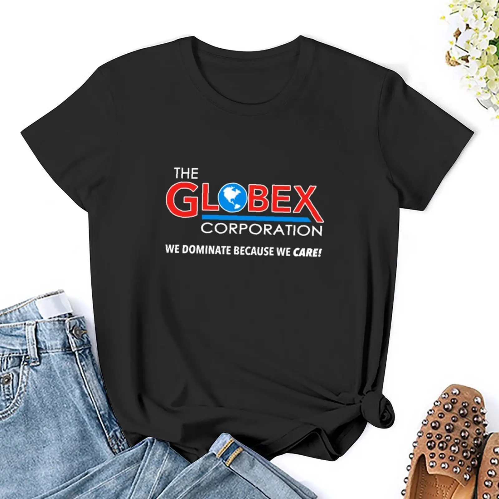 Футболка Globex Corporation футболки футболка с коротким рукавом женская одежда графикой