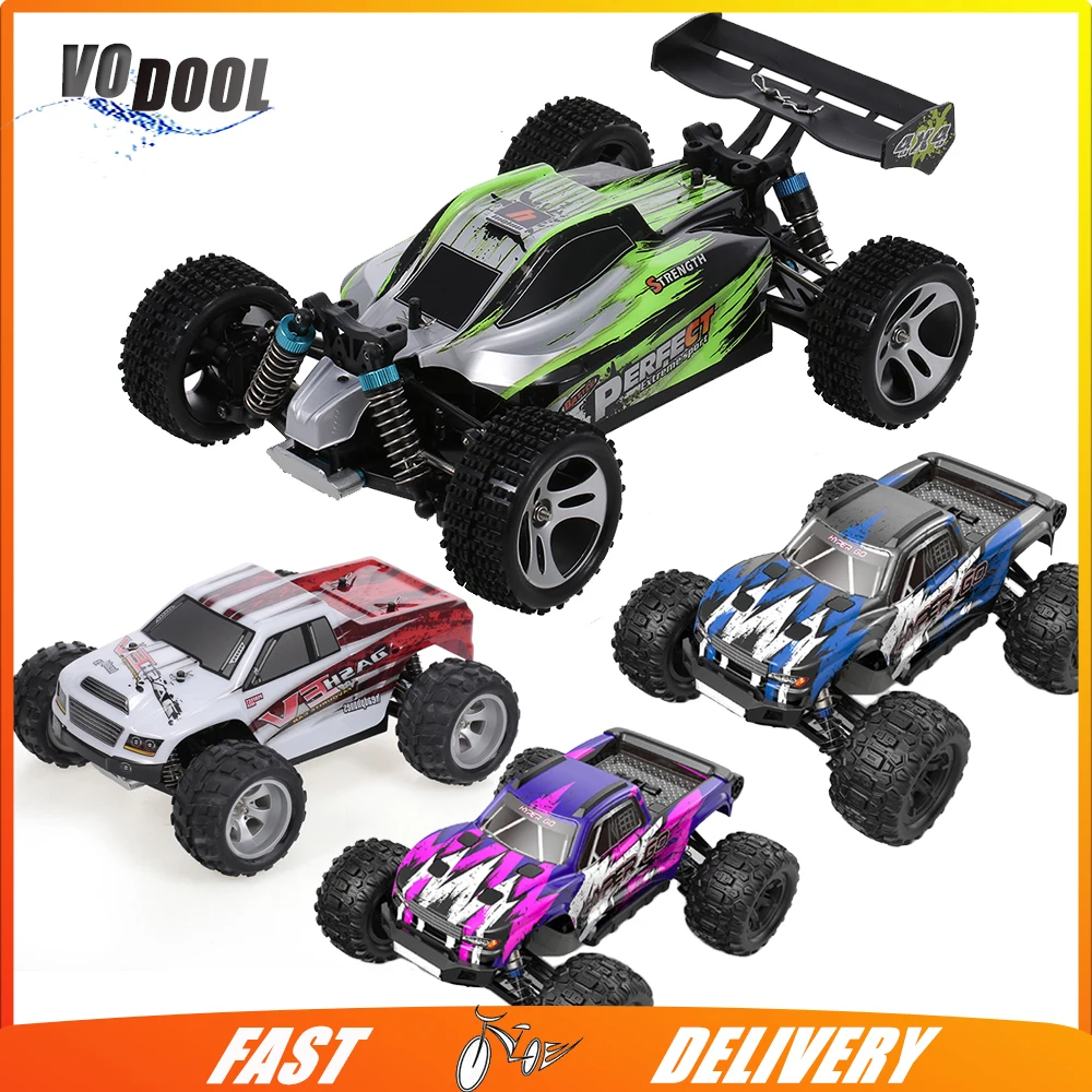 Original WLtoys RC Car Remote Control Toys for Boy A959B A979-B 1/18 70Km/h 4WD 2.4GHz RC Trucks Racing F1 Gifts for Children