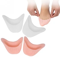 1pairs foot care silicone soft ballet pointe dance shoes pads dancing toe protector foot care bunion corrector gel socks