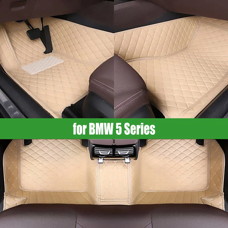 

CRLCRT автомобильные напольные коврики для BMW 5 серии 2014-2016 Custom 5 N, автомобильные накладки на ножки, искусственная Обложка, аксессуары для интерьера