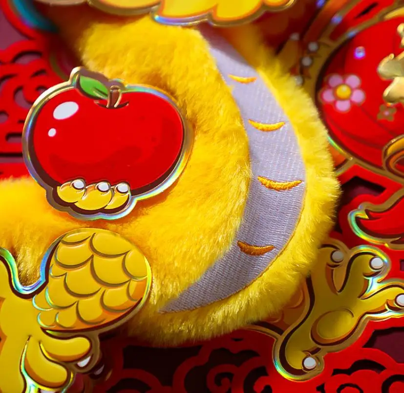 Китайский счастливый Дракон-фу Новогоднее украшение подвеска для крыльца знак