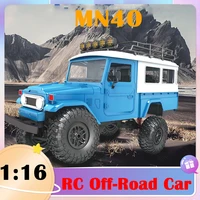 116 scale mn model rc car 2 4g 4wd mn40 rc off road rock crawler defender rc vehicle models remote control truck toys for boy