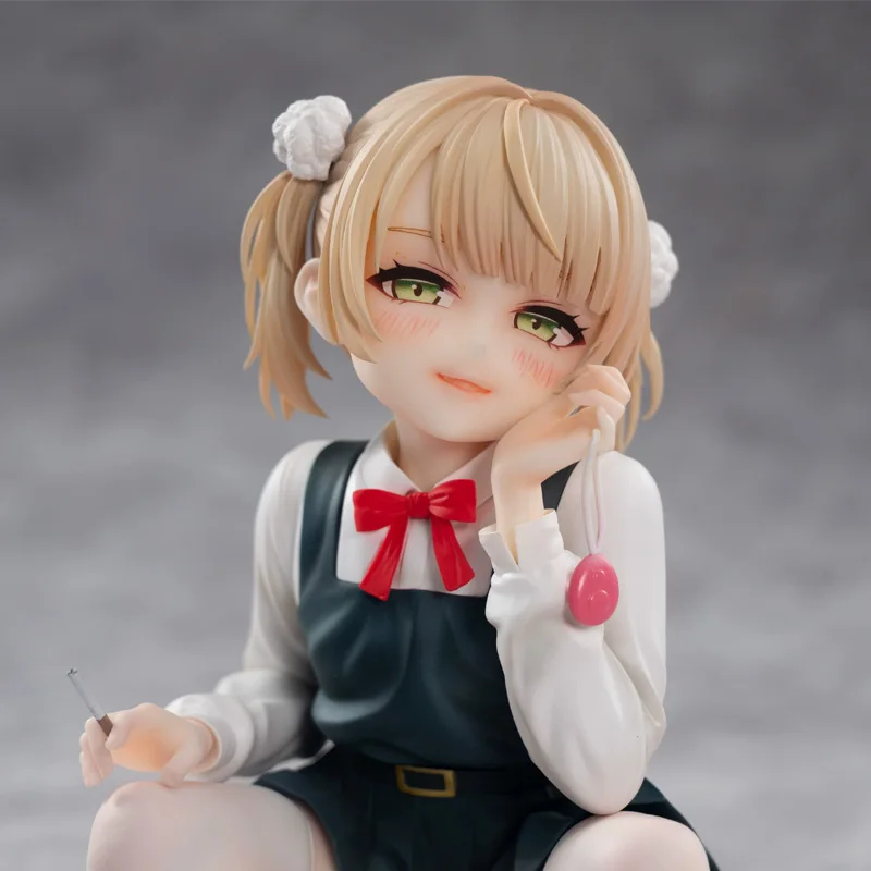 Фото Фигурка аниме-девушки Шигуре Уи (15 см) из серии Virtual YouTuber, модель Ханазоно Серена, коллекционная кукла-игрушка, подарок №3