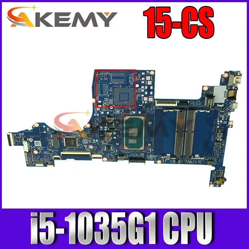 

For HP PAVILION 15-CS2062ST 15-CS Laptop Motherboard L67287-601 L67287-001 DAG7BLMB8D0 i5-1035G1