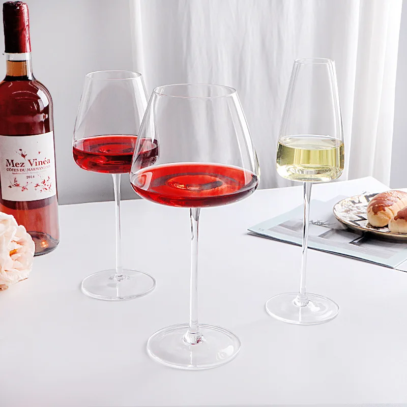 

Red wine glass champagne glass transparent crystal glass red wine glass