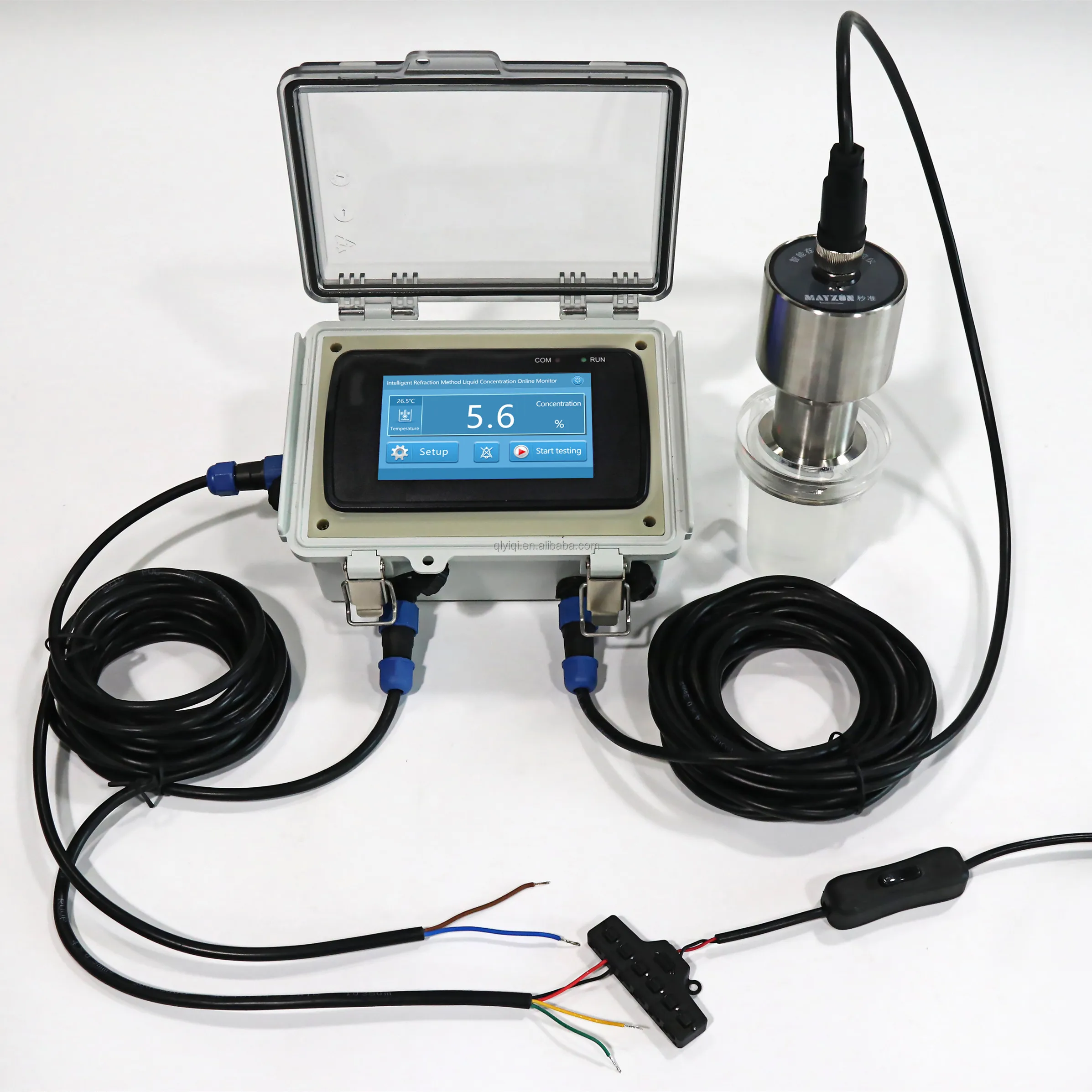 

Intelligent Calcium Hypochlorite Concentration Online Testing Instrument