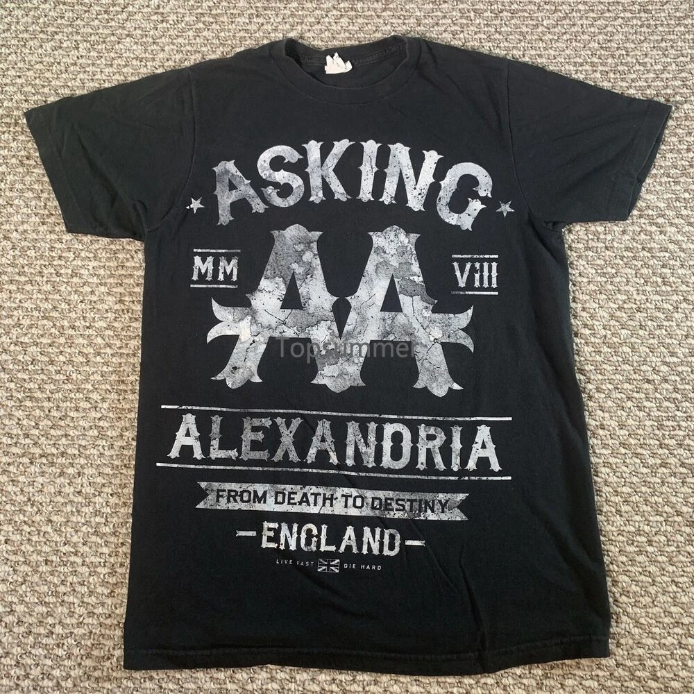 

Asking Alexandria From Death To Destiny England Small T-Shirt