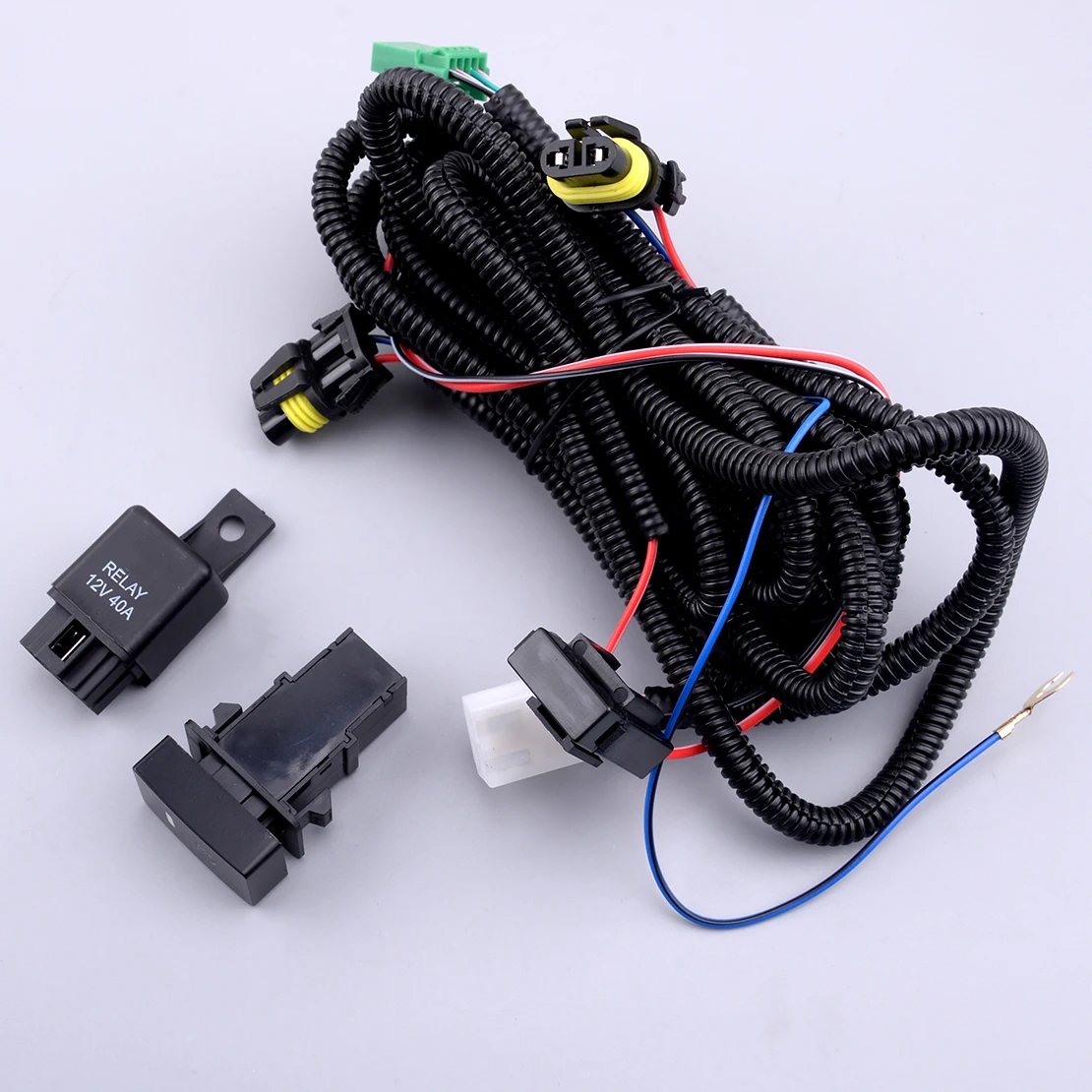 

Автомобильный передний бампер, противотуманная организованная телефонная проводка, подходит для Subaru Crosstrek 2020 2019 2018