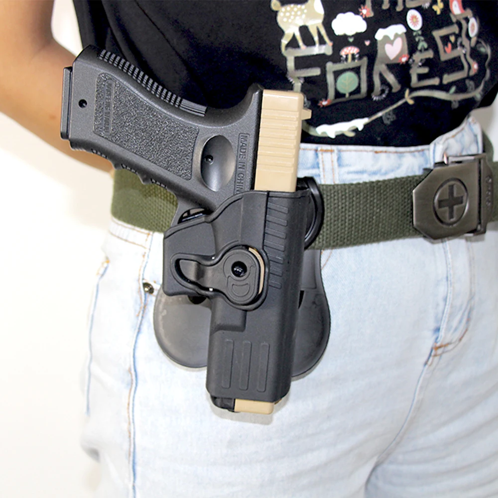 Левая/правая кобура Glock чехол для пистолета 17 19 22 26 31 кобуры охотничий страйкбола