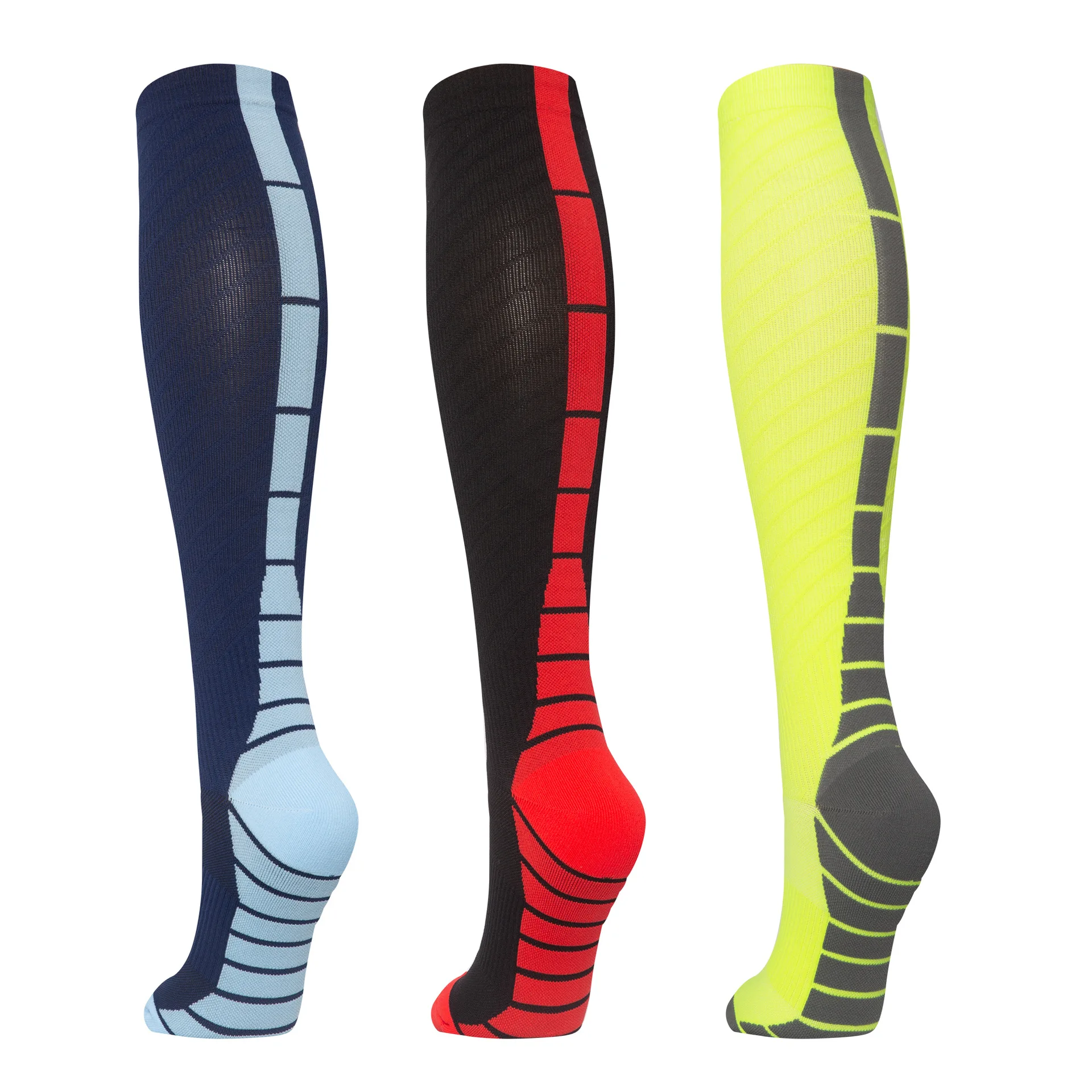 Pressure Socks Outdoor Mountaineering Golf Sports Socks Marathon Running Socks Long Distance Running Leg Compression Knee Socks
