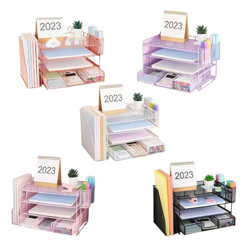 Многофункциональные настольные органайзеры Y1UB 4-х ярусный лоток - Цена: 1965