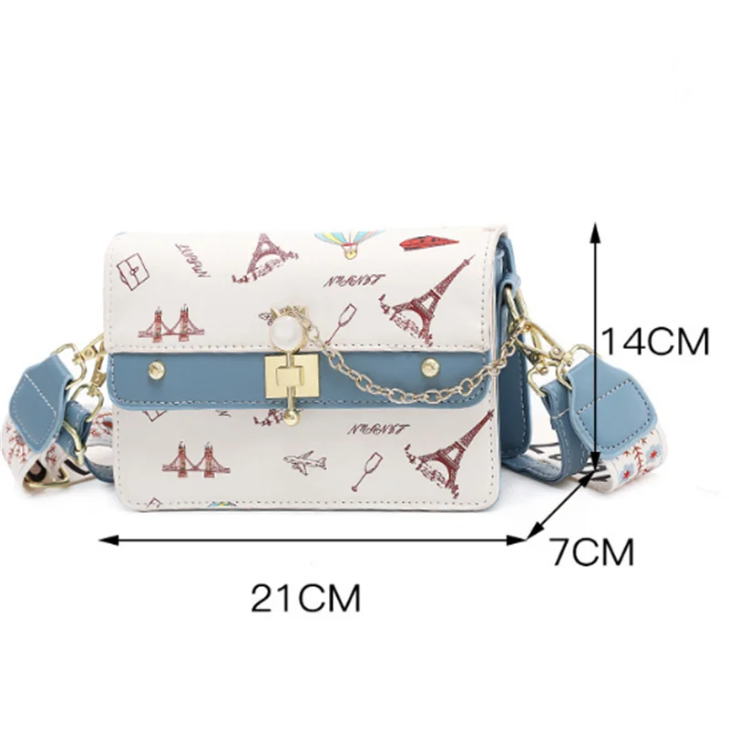 Fashion Luggage &Bags Women's Handbags Crossbody NEW Large-capacity High-end Luxury Square PU Casual  Ladies Bolsos