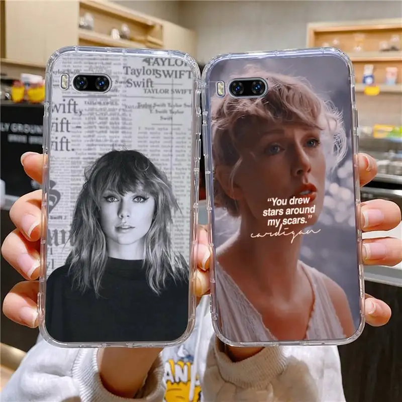 

Folklore Taylor Album Phone Case For Huawei Mate P10 P20 P30 P40 P50 Smart Z Honor 50 60 70 Pro Lite Transparent Case