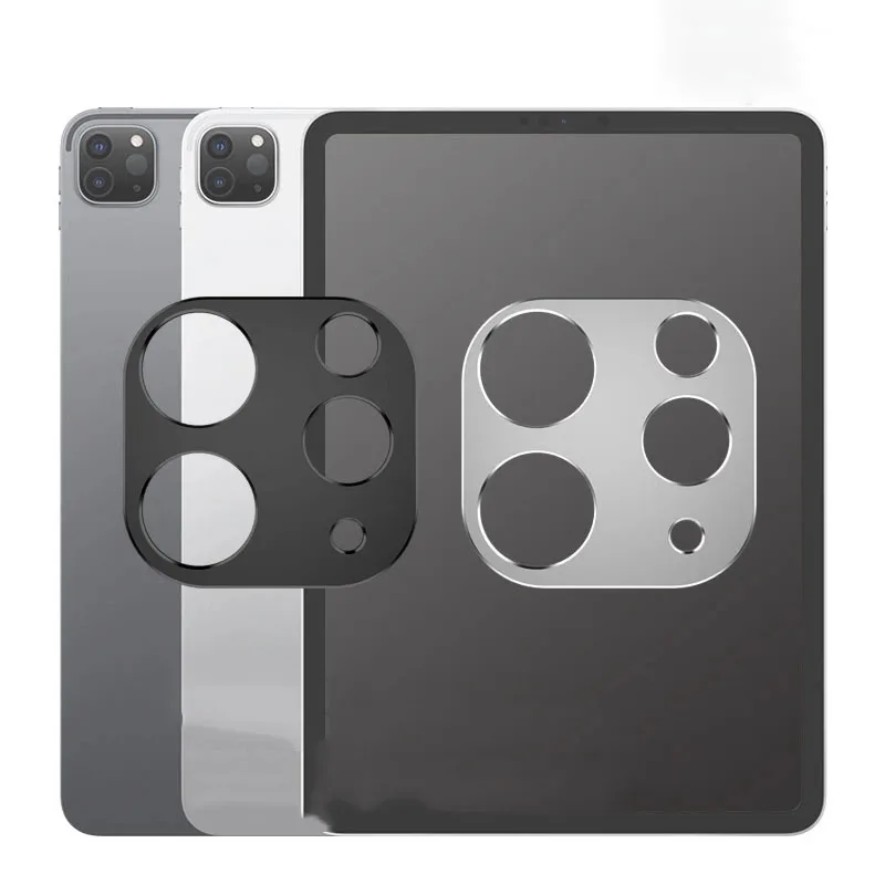 Protector de lente de cámara para Apple iPad Pro 12,9, cubierta de cámara de Metal de aluminio, película protectora para iPad Pro 11 2021 2020