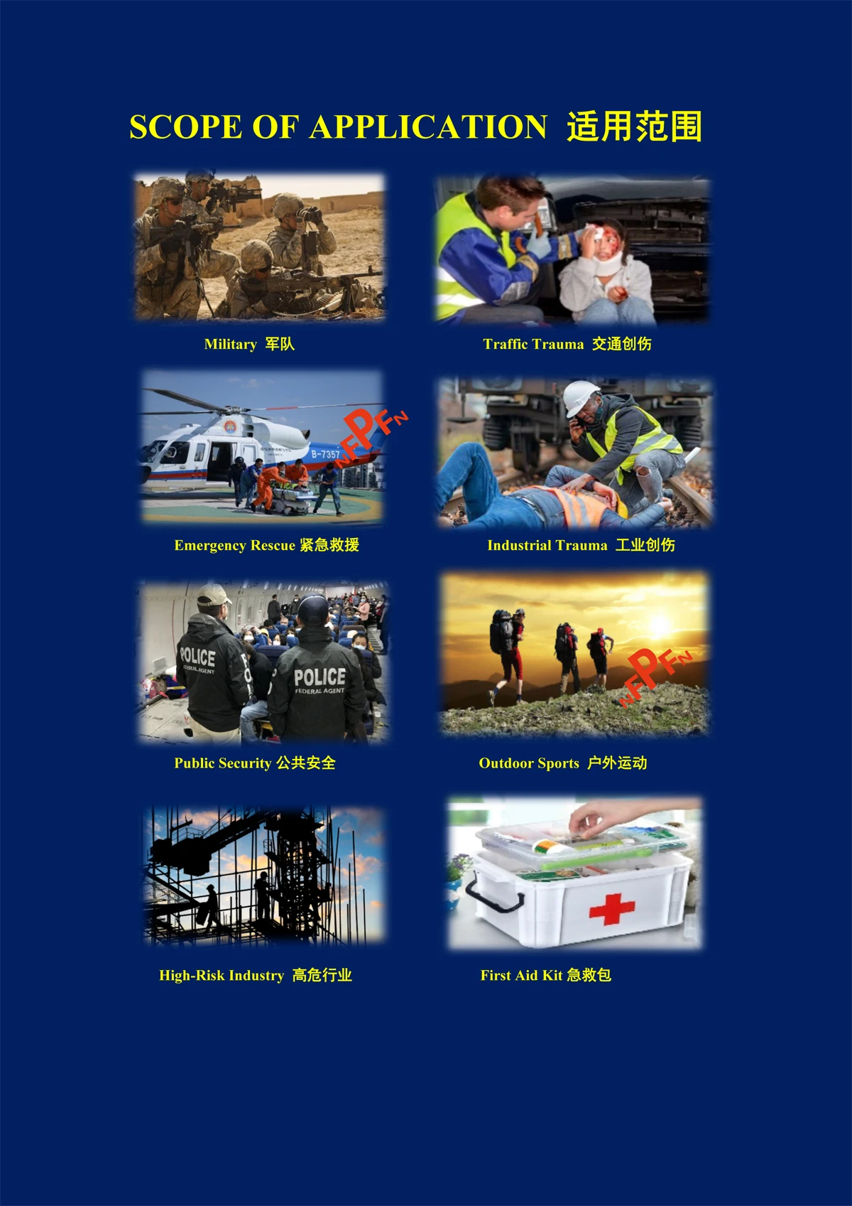 Тактическая Военная Аптечка С Кровоостанавливающей Марлей Kaolin Z-fold Растворяемая