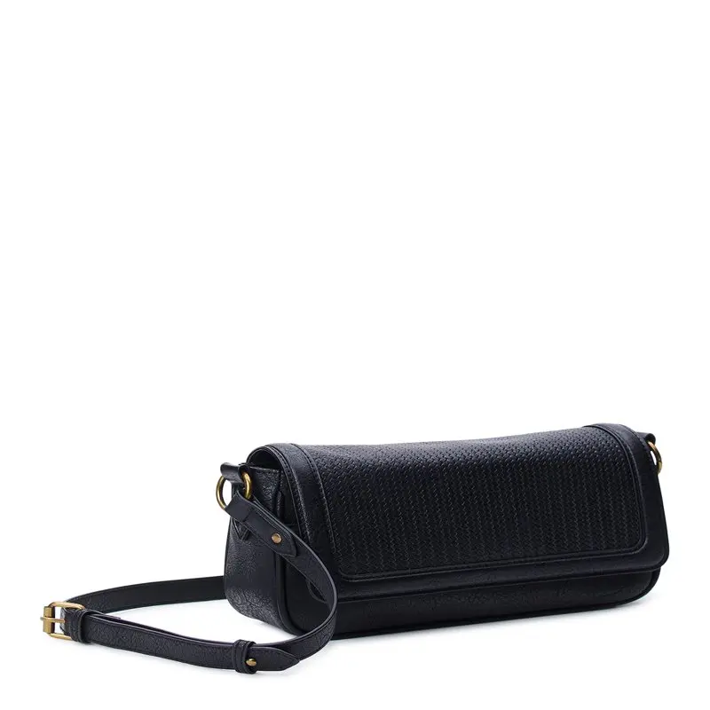 Women's Ludlow Flap Crossbody Bag, Black