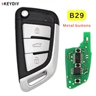 KEYDIY B Series B29 универсальный пульт дистанционного управления с металлической кнопкой KD для KD200 KD900 KD900 + URG200 KD-X2 Mini KD для BMW Style