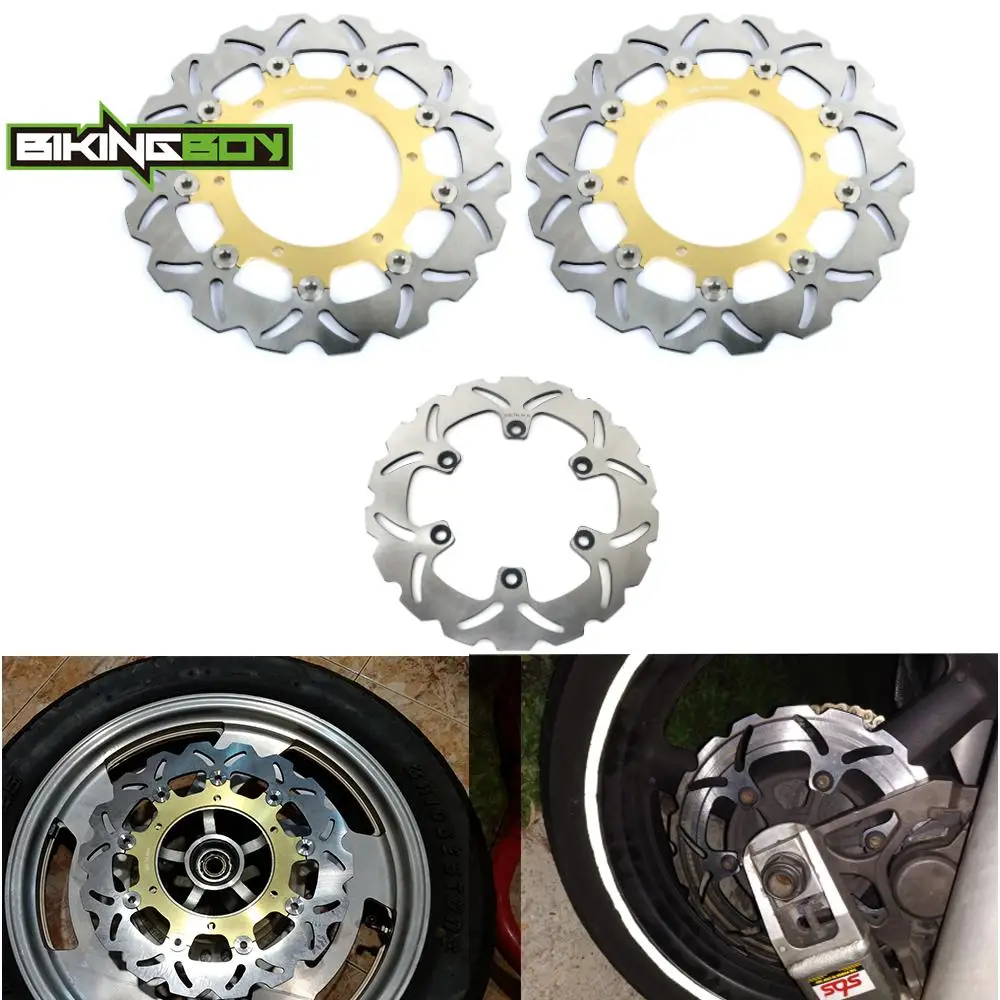Фото Передние и задние тормозные диски (роторы) для YZF R1 98-26 №2