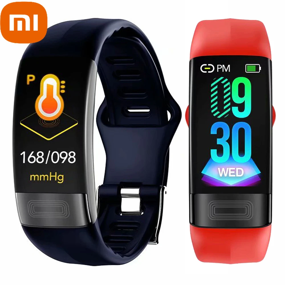 

XIAOMI P11 ECG+PPG HRV Smart Bracelet Blood Pressure Heart Rate Monitor Fitness Tracker Pedometer Waterproof Sport Smart Band