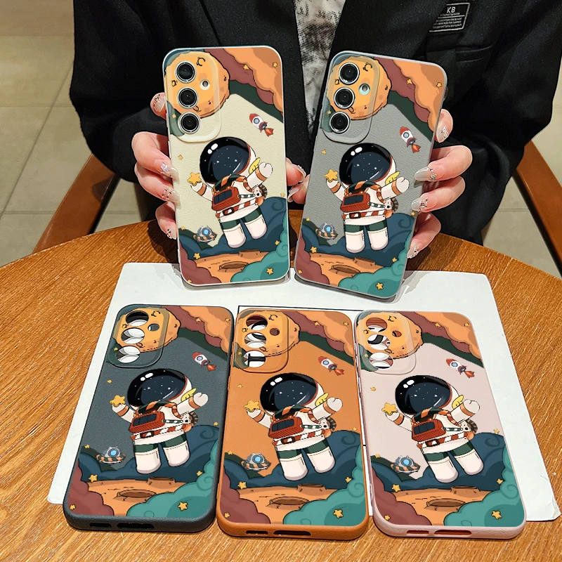 Мягкий чехол с изображением мультяшного космонавта для Samsung Galaxy S26 FE S25 S24 S23 S22 Ultra A57 A37 A18 A56 A36 A26 A55 A16 A15 A54. (art.: 3920dd14ff88a) - 3920dd14ff88a