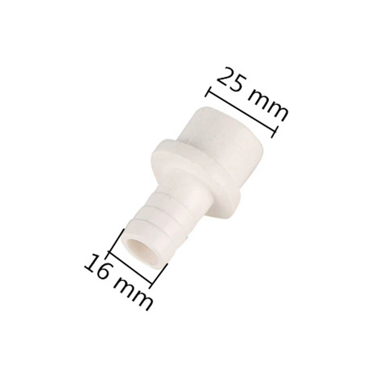 

Соединитель для шланга из ПВХ-пагоды, внешний диаметр от 25 мм до 12/16/20 мм, колючий переходник для ирригации, дренажной системы для аквариума, муфта