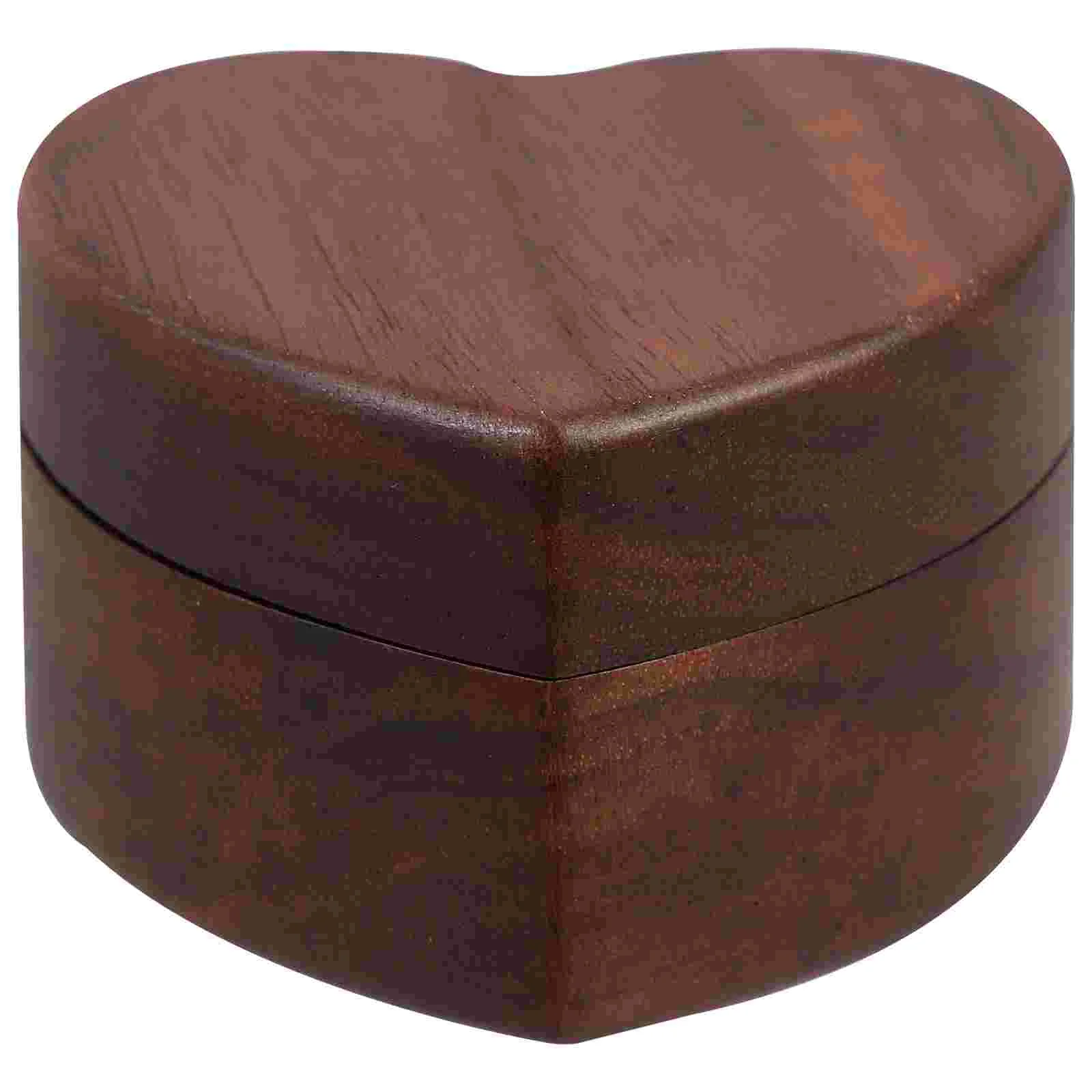 

Ring Boxes Jewelry Box Display Jewellery Gift Organizerwedding Storage Wood