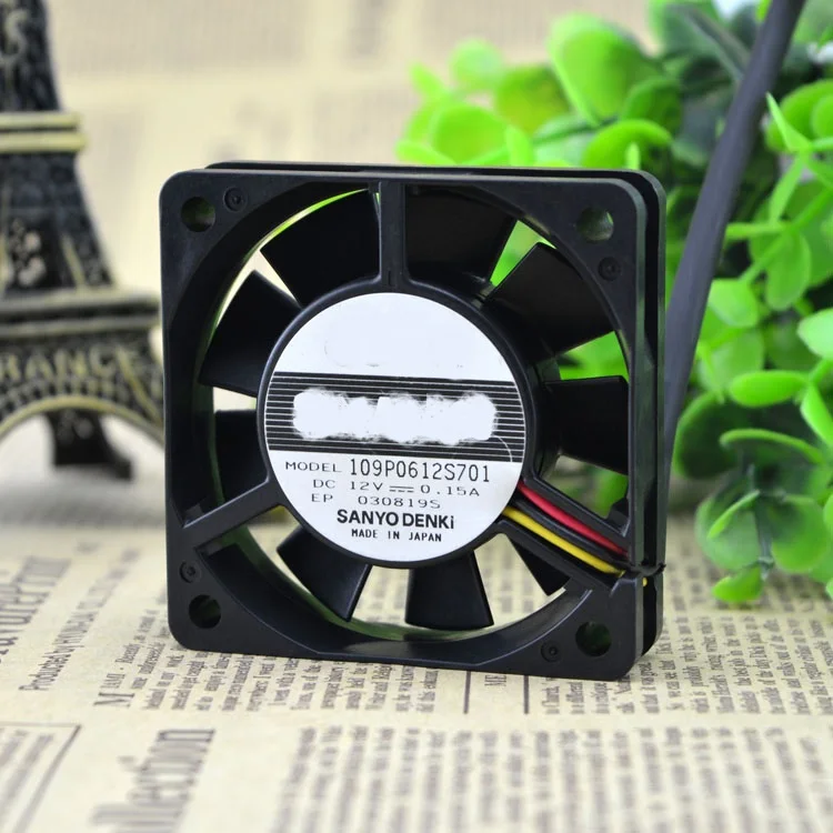 

Новый оригинальный двойной шариковый охлаждающий вентилятор 109P0612S701 12В 0,15a 6015 6 см