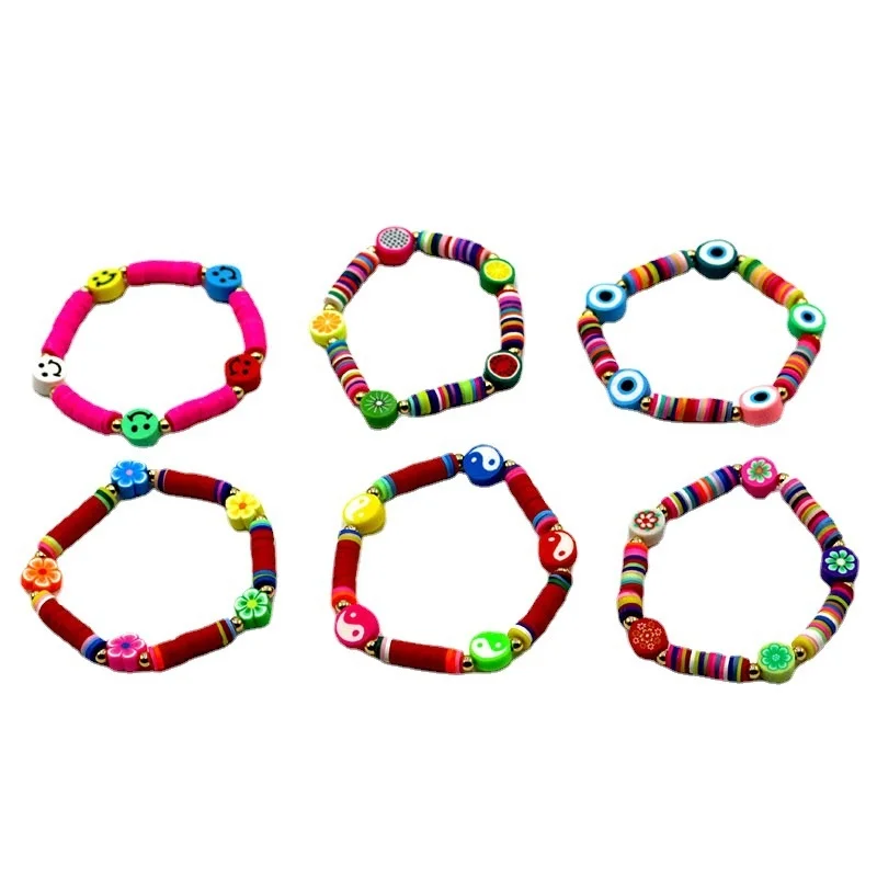 

Женский браслет из мягкой керамики