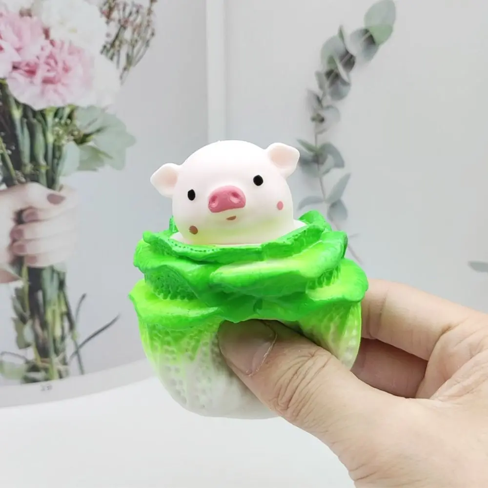 Эластичная игрушка-кролик щур свинья игрушки-непоседа овощи игра для взрослых