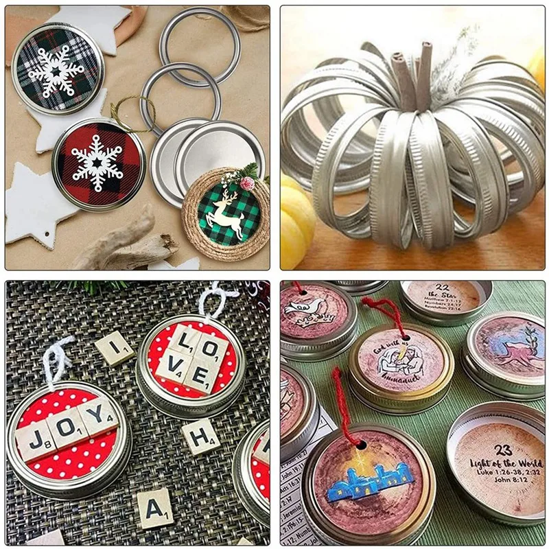 Крышки и кольца для банок Mason консервирования с шариками широкая горловина