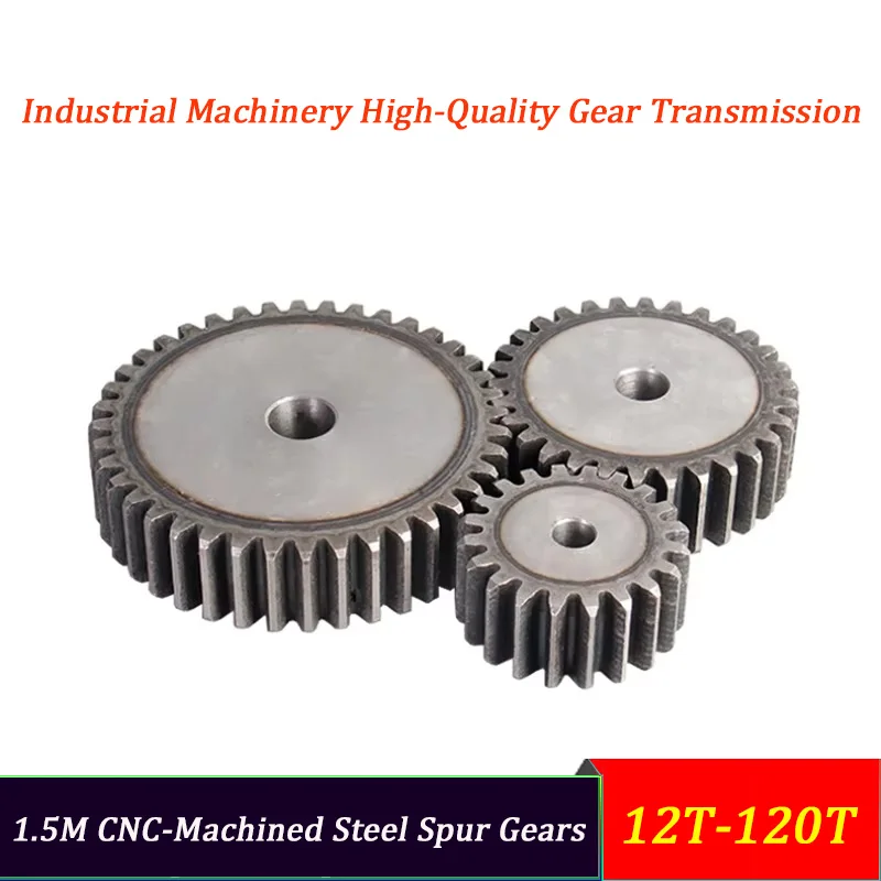 

Набор прецизионных цилиндрических шестерен из стали с ЧПУ, 1,5 м, 12–34 т и 120 т для промышленного оборудования, шестерня