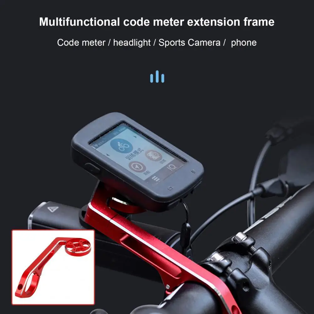 

Bike Stopwatch Holder Multifunctional Adjustable Aluminum Alloy Bicycle Code Table Computer Mount Stand for Sports Camera