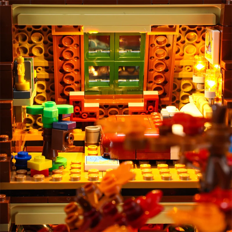 Набор осветительных приборов для кабины 21338 A-Frame не включает в себя Строительные