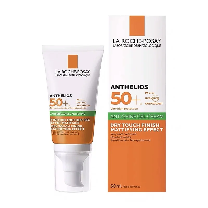 

Солнцезащитный крем La Roche Posay SPF50 +, не жирный, для жирной и смешанной кожи, с зеленой этикеткой, защита от солнца, 50 мл