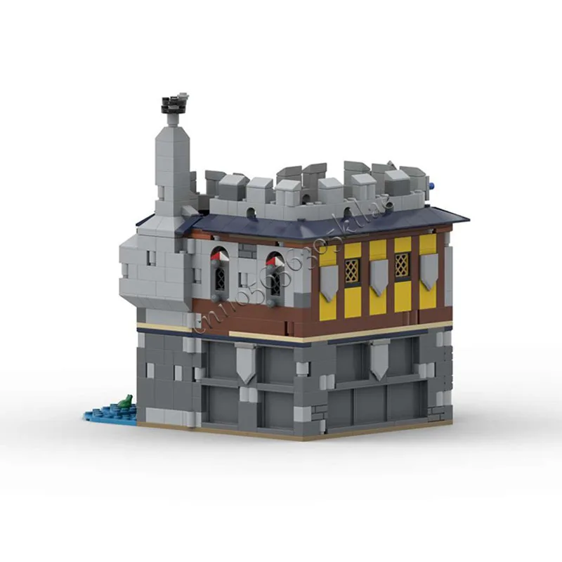 717 шт. индивидуальные MOC-31120 средневековая архитектура модель водяной мельницы здание DIY блок инновационные кирпичи сборка игрушка подарок на праздник (art.: 3920d2d8a60a2) - 3920d2d8a60a2