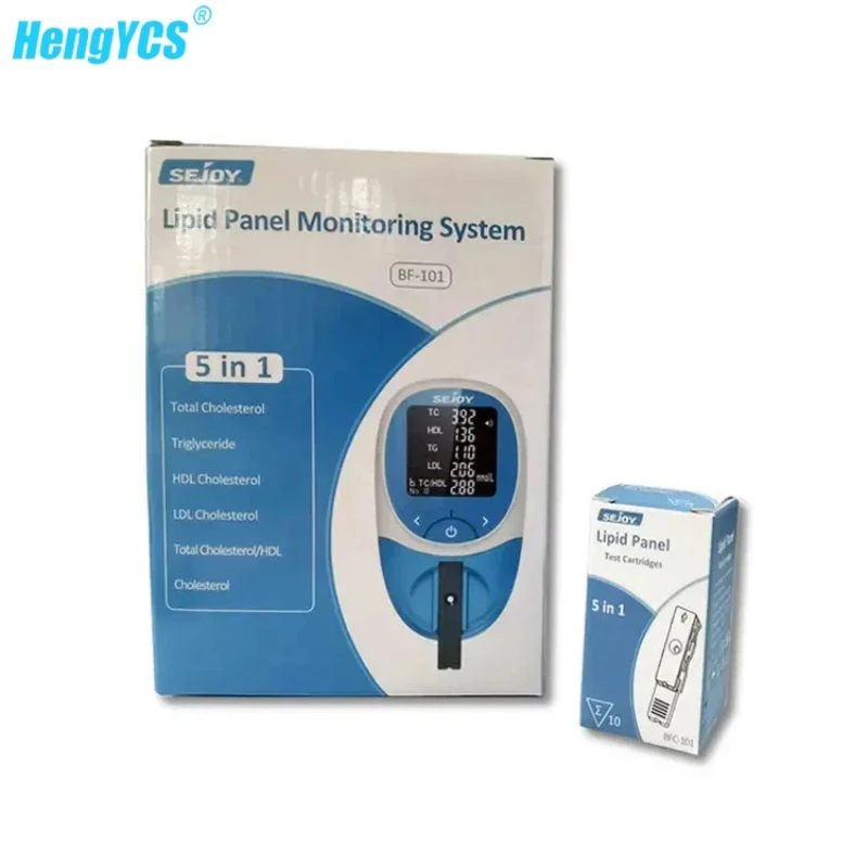 Липидный анализатор крови Sejoy бытовой медицинский Многофункциональный