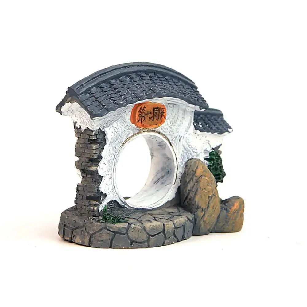 Мини-1 шт. Tradiational DIY ремесла бонсай Декор фигурки модель дома сцена статуя