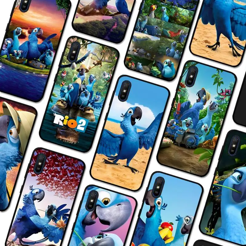 

Disney Rio Phone Case for Redmi 5 6 7 8 9 A 5plus K20 4X 6 cover