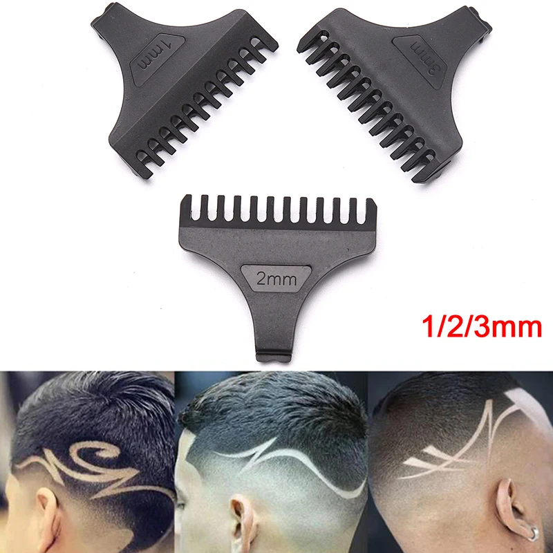 

3PCS T9 Universal Hair Trimmer Clipper Limit Comb Guide Sets Limit Calipers Necessary Tool for Hair Cutting and Hairdressing