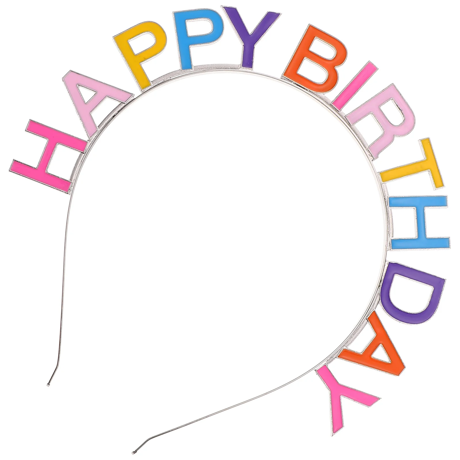 

Hairband Decorative Hair Hoops Letter Design Hairband Birthday Party Decor